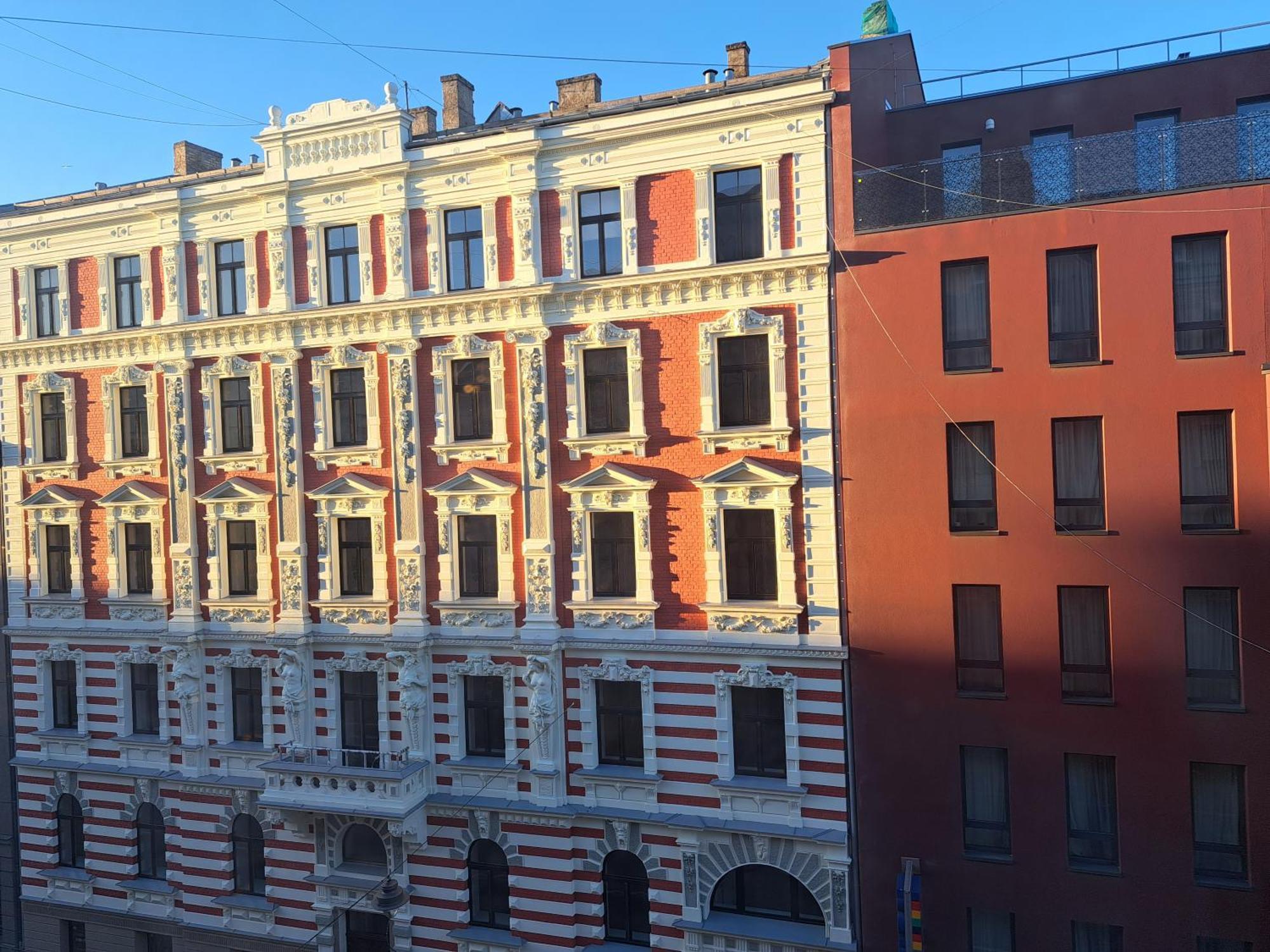 Golden Palms Apartment In The City Centre ريغا المظهر الخارجي الصورة